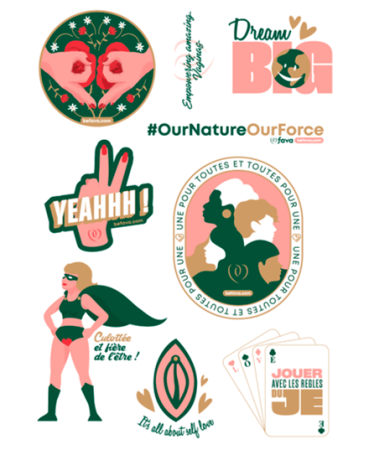 Planche de stickers - Fava