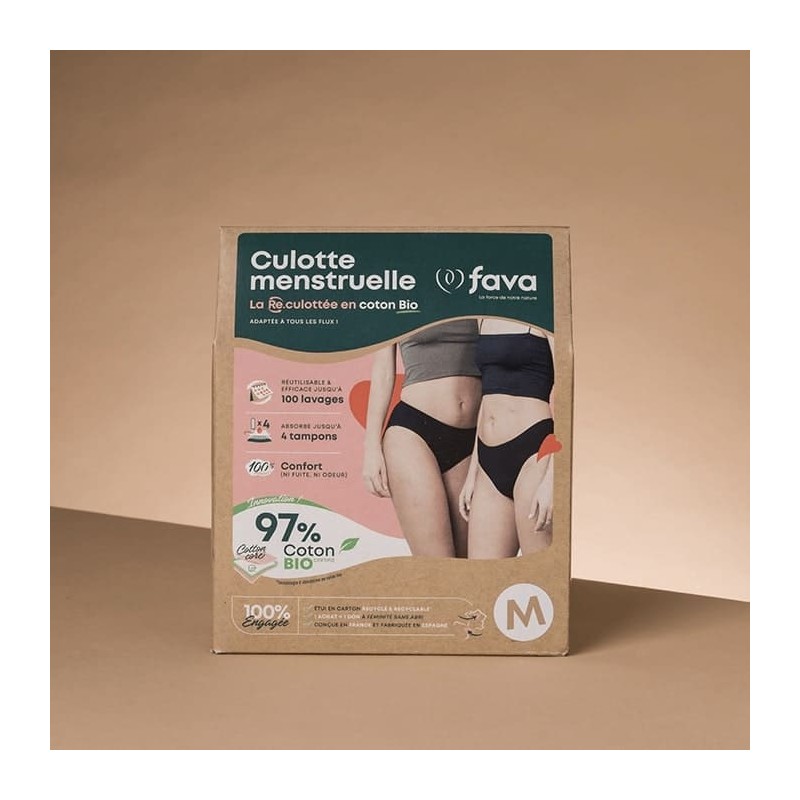 La culotte de règles en coton bio